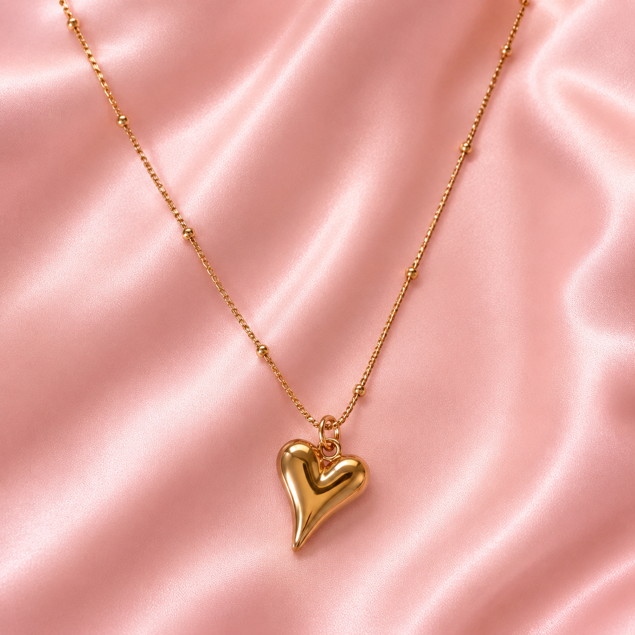 Golden promise necklace